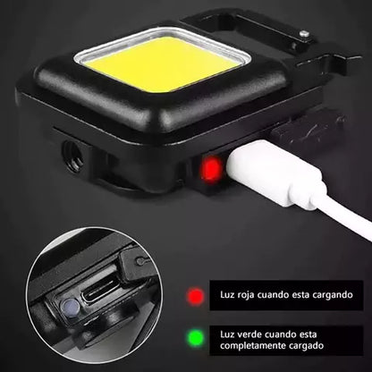 LINTERNA FRONTAL SENSOR LED + MINI LINTERNA